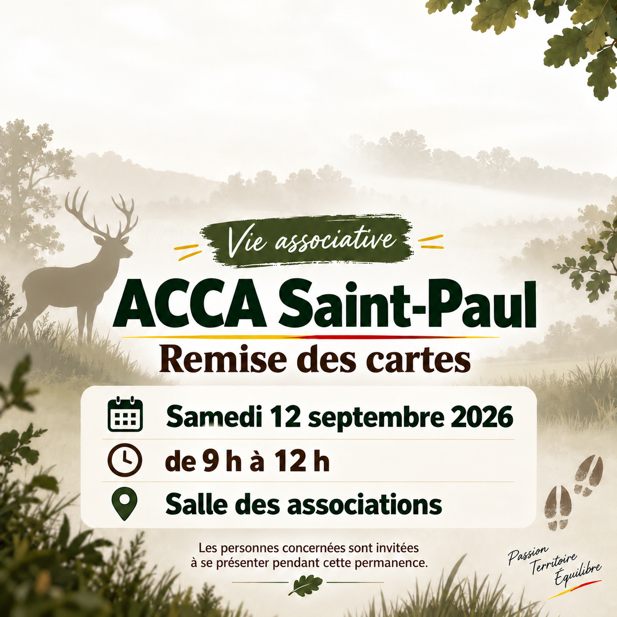 Affiche de l'événement
