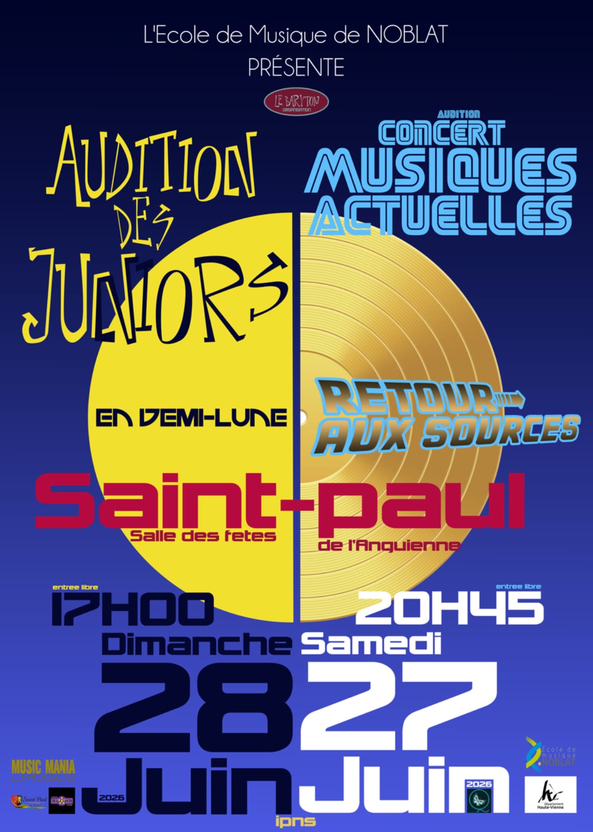 Auditions - Concert